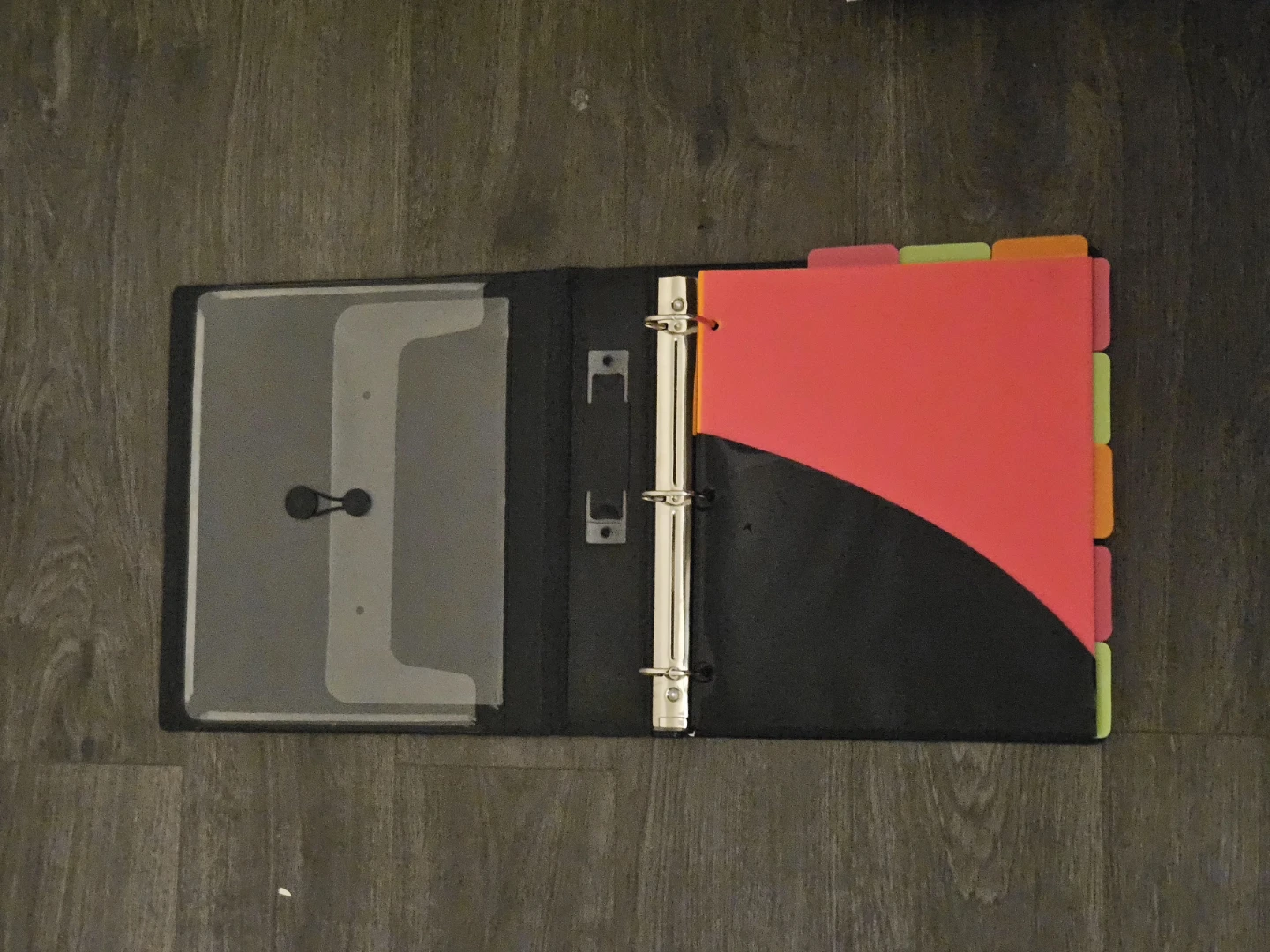 Staples Binder and dividers