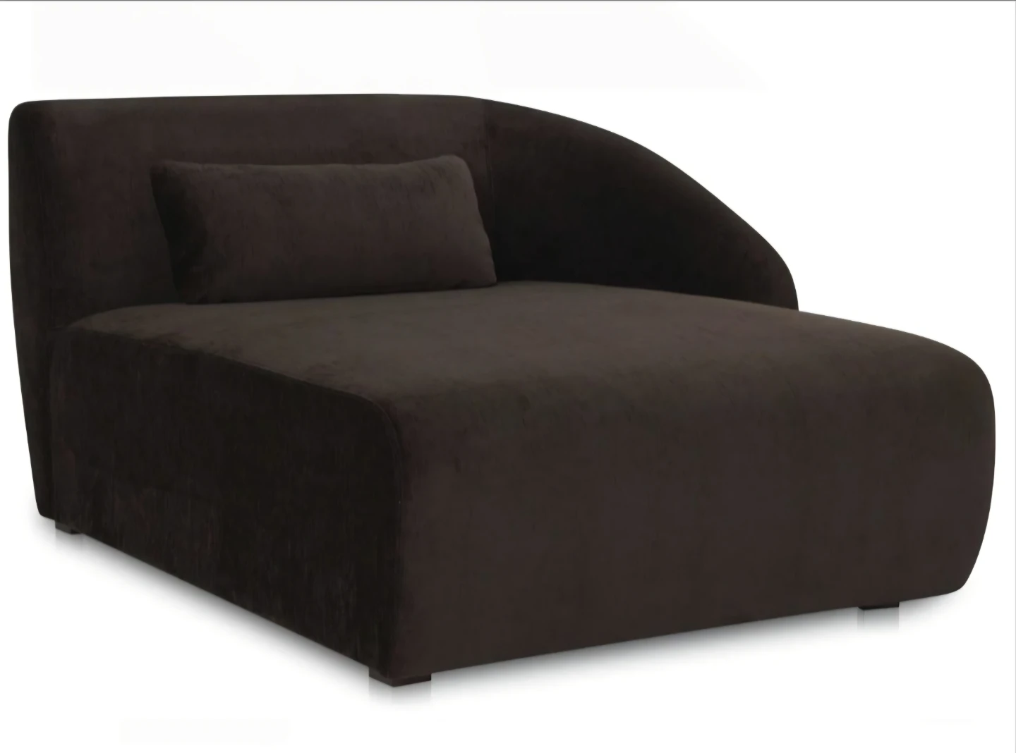 Dark Brown Chaise Lounge - photo 5