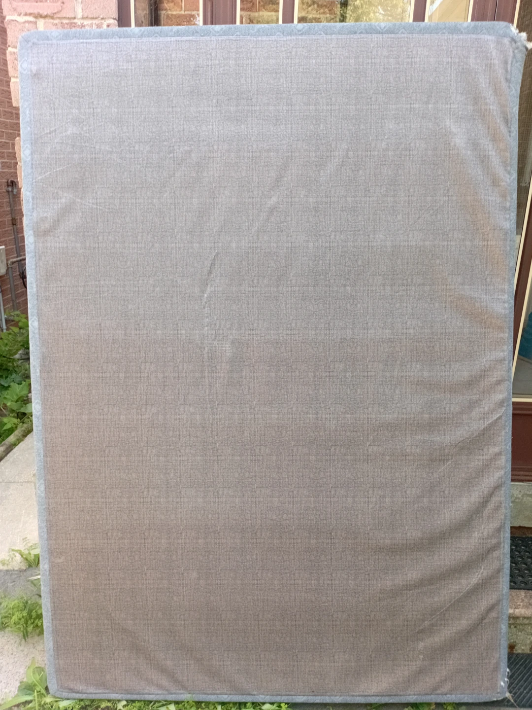 Grey Box Spring Cover - photo 2