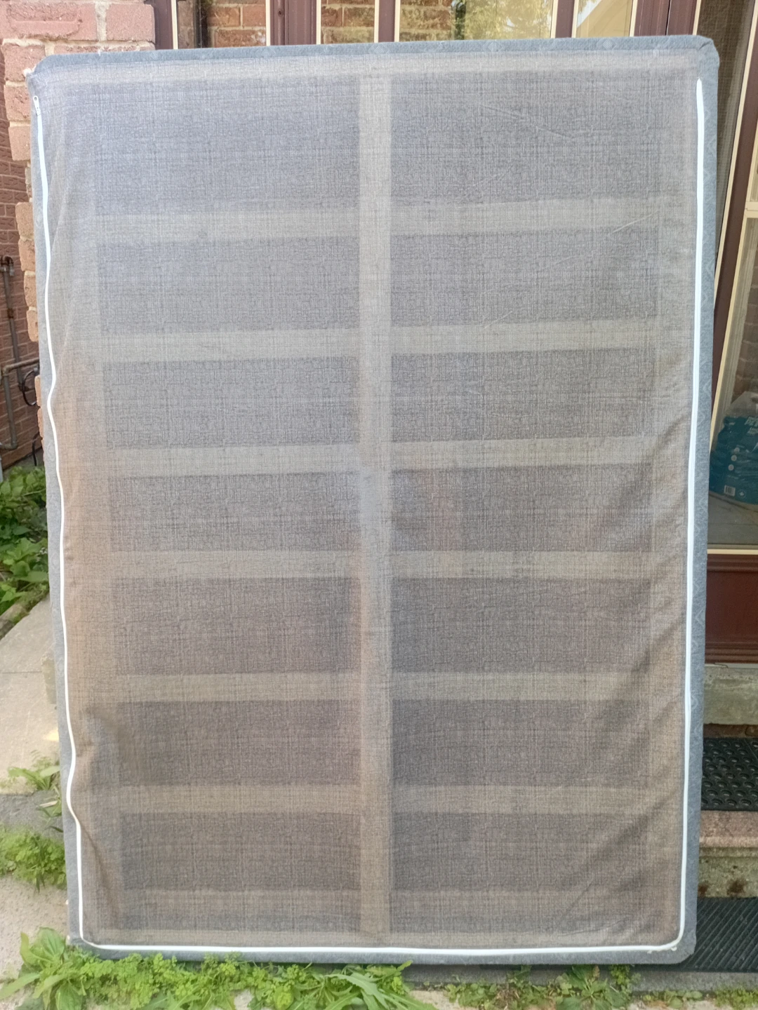 Grey Box Spring Cover - photo 3