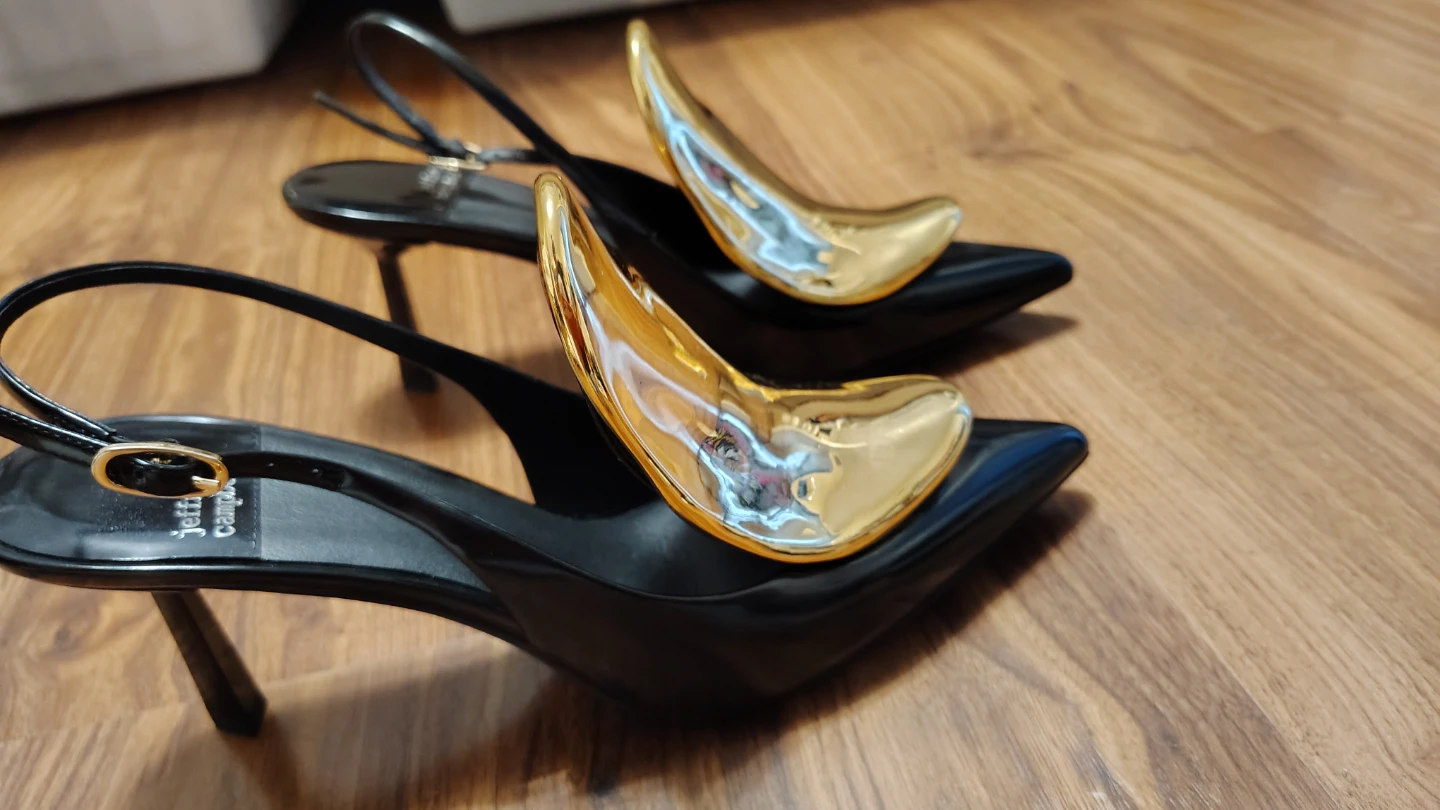Brand New Jeffrey Campbell Gambol-It Slingback Heels