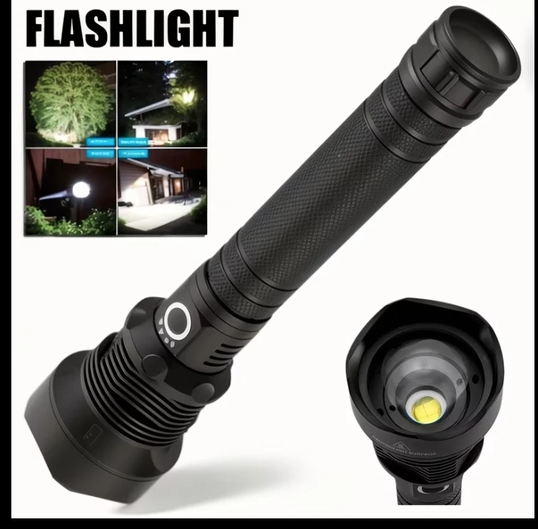 Super Bright Rechargeable LED Flashlight - photo 2