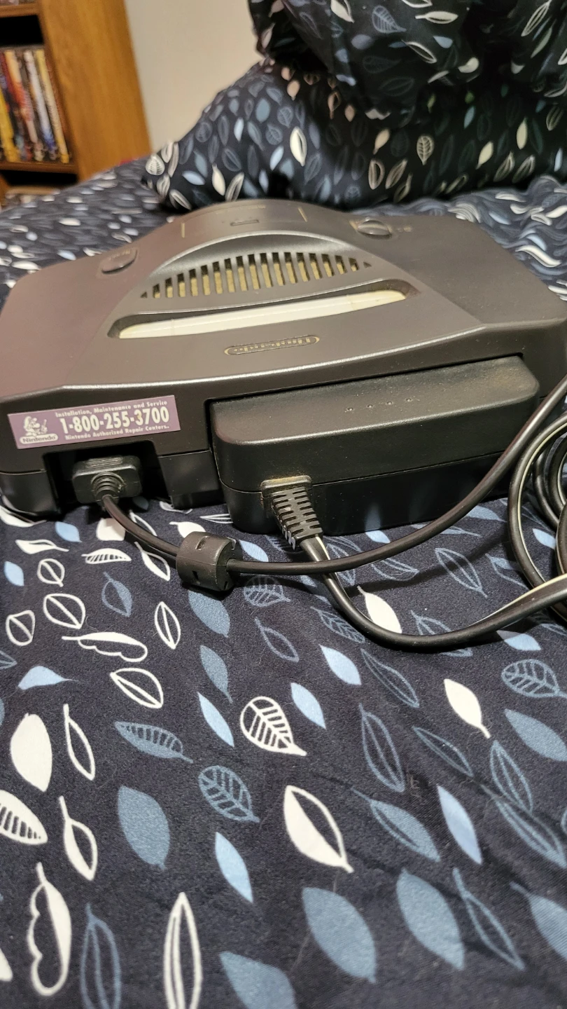 Nintendo 64 Console with Games and Controllers - photo 3