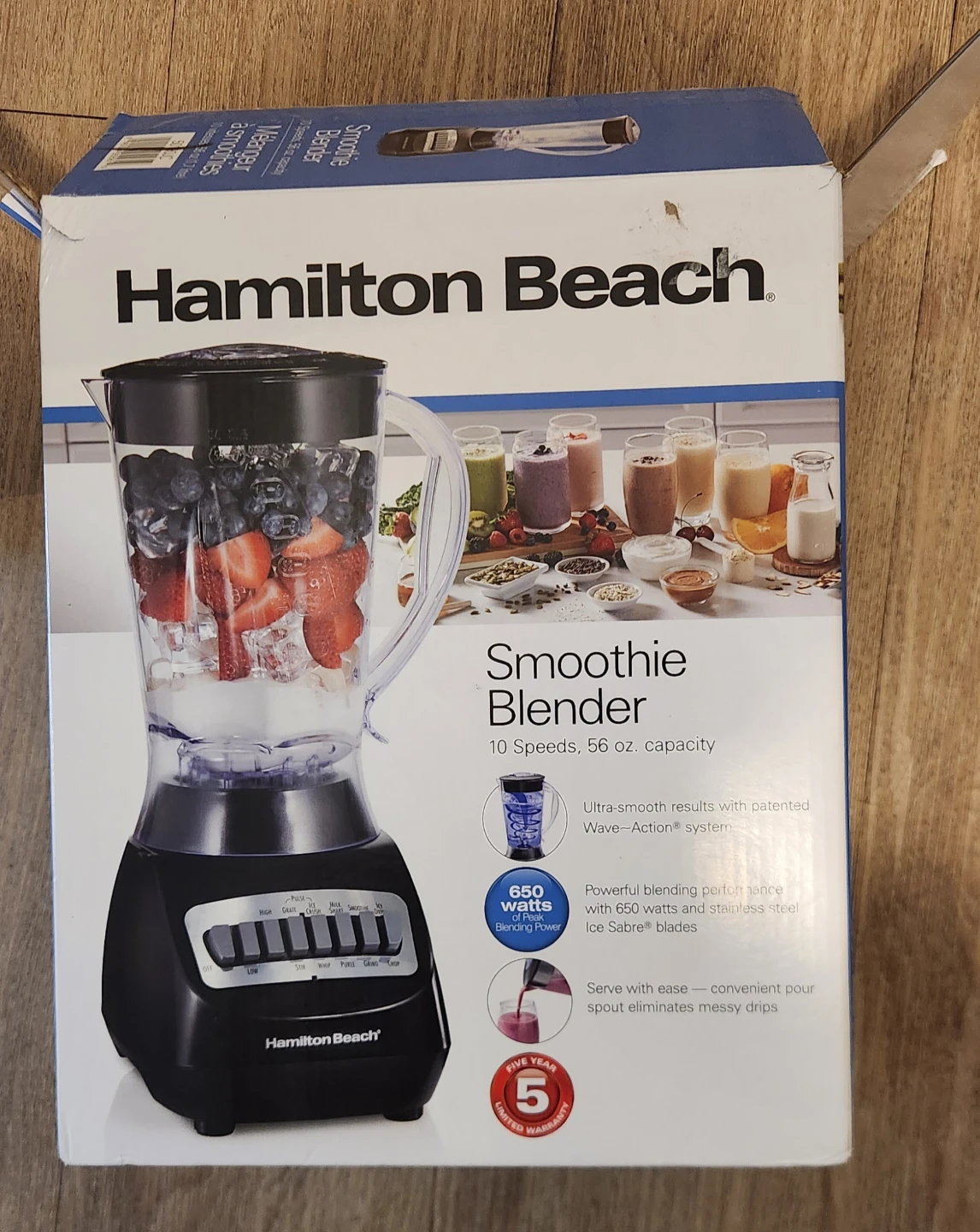 Brand New Smoothie Blender 56 Oz (1.7 litre)