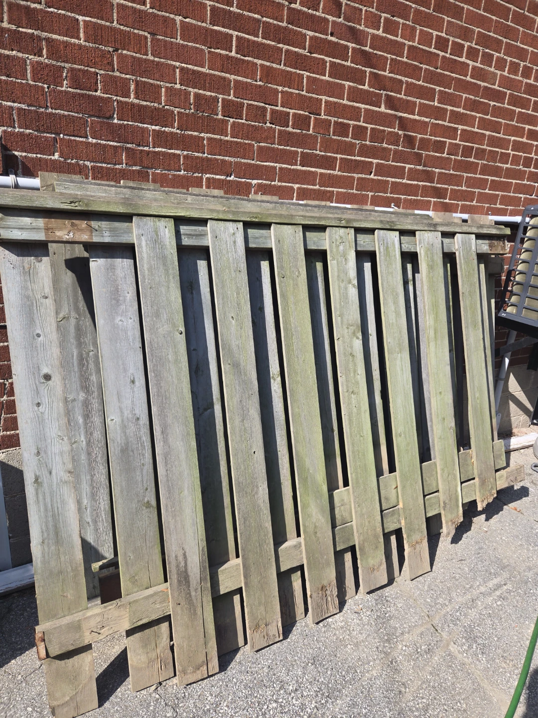 Free - Wooden Fence Panels and Posts - photo 2
