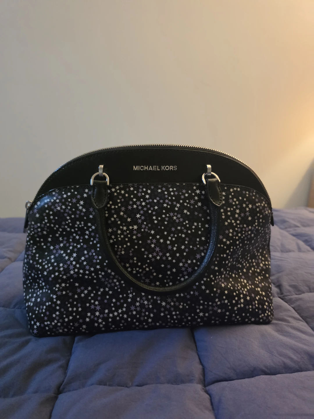 Michael Kors Star Dome Large Crossbody Purse