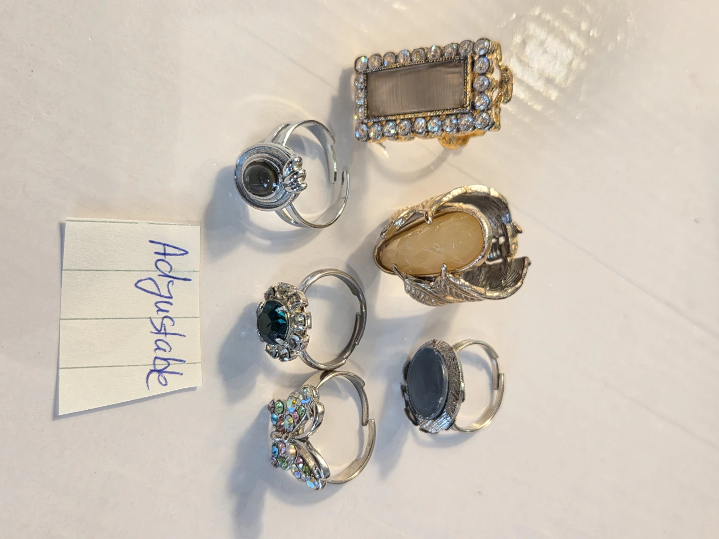 Assorted Costume Rings - Various Styles - photo 2