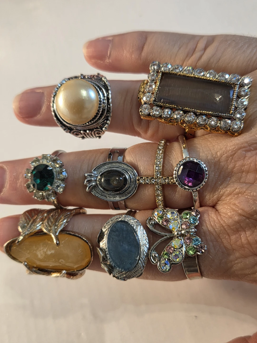 Assorted Costume Rings - Various Styles - photo 3