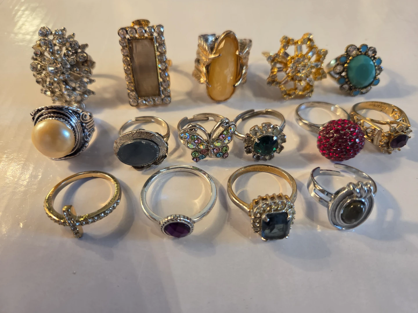 Assorted Costume Rings - Various Styles - photo 5