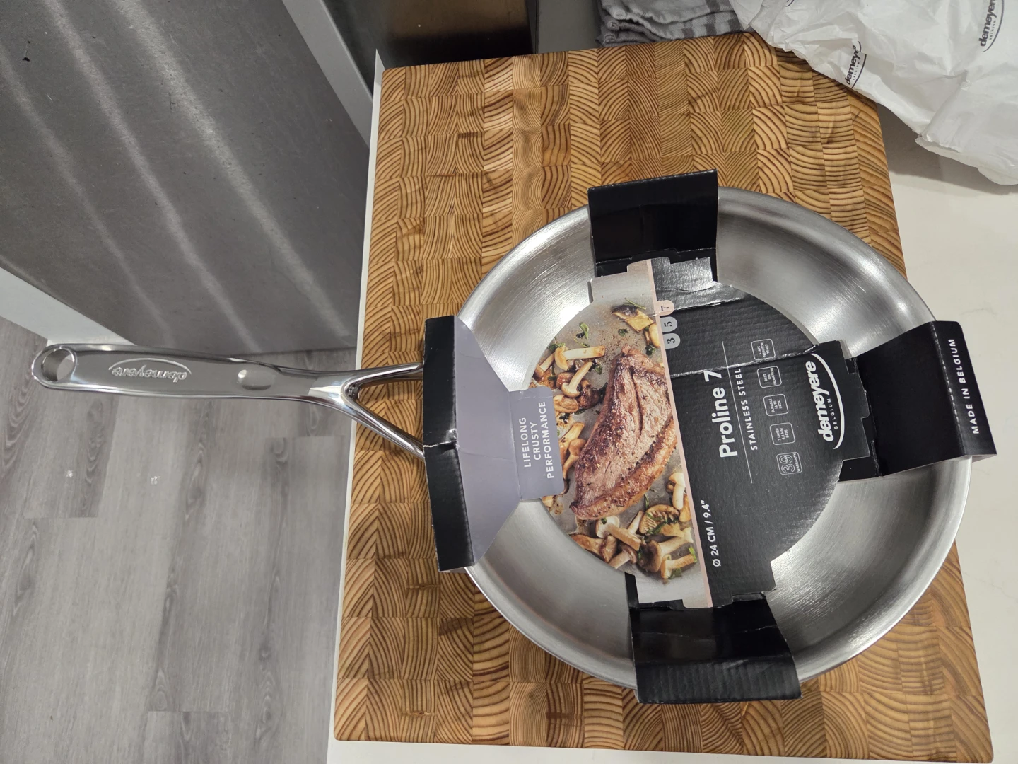 Demeyere Proline 7 9.4" Stainless Steel Frying Pan 24cm / 9.4" - photo 2