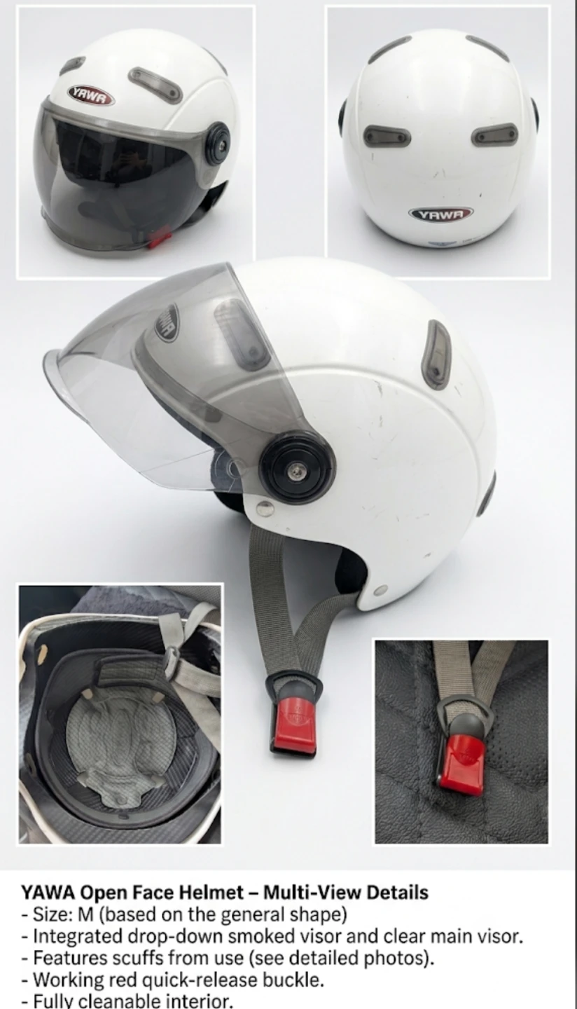 Open Face Helmet
