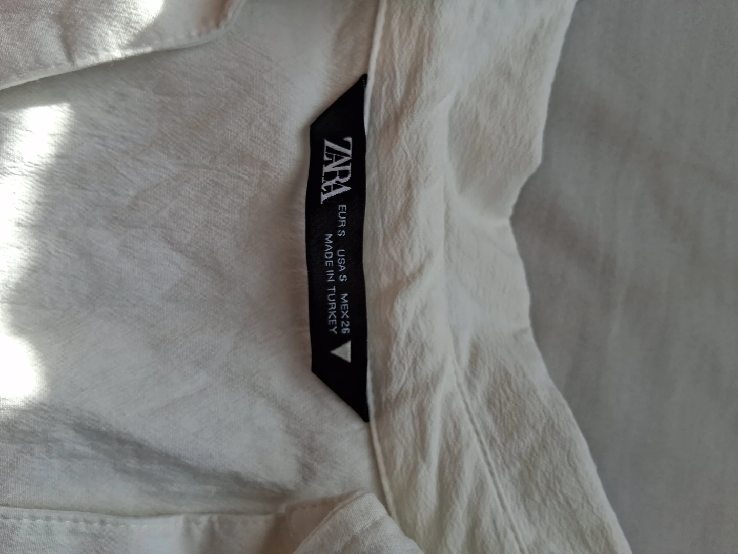 White Zara Button-Up Shirt - photo 2