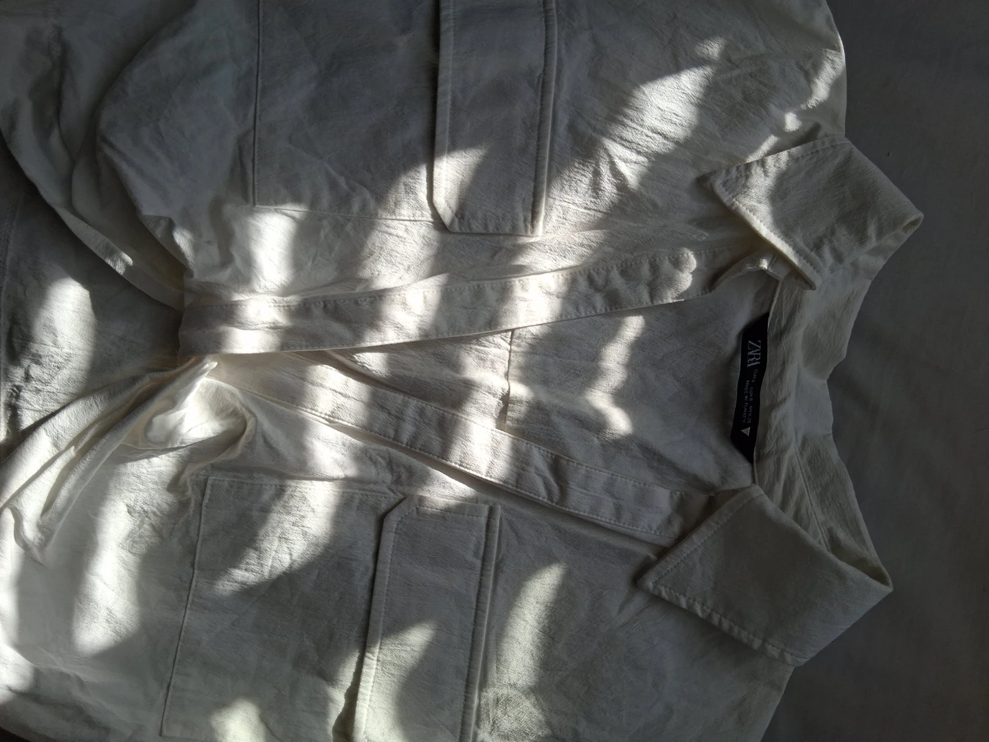 White Zara Button-Up Shirt - photo 3