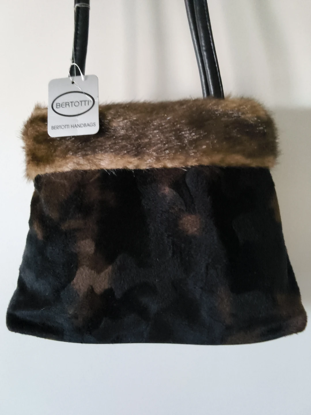 Bertotti Fur Trim Handbag