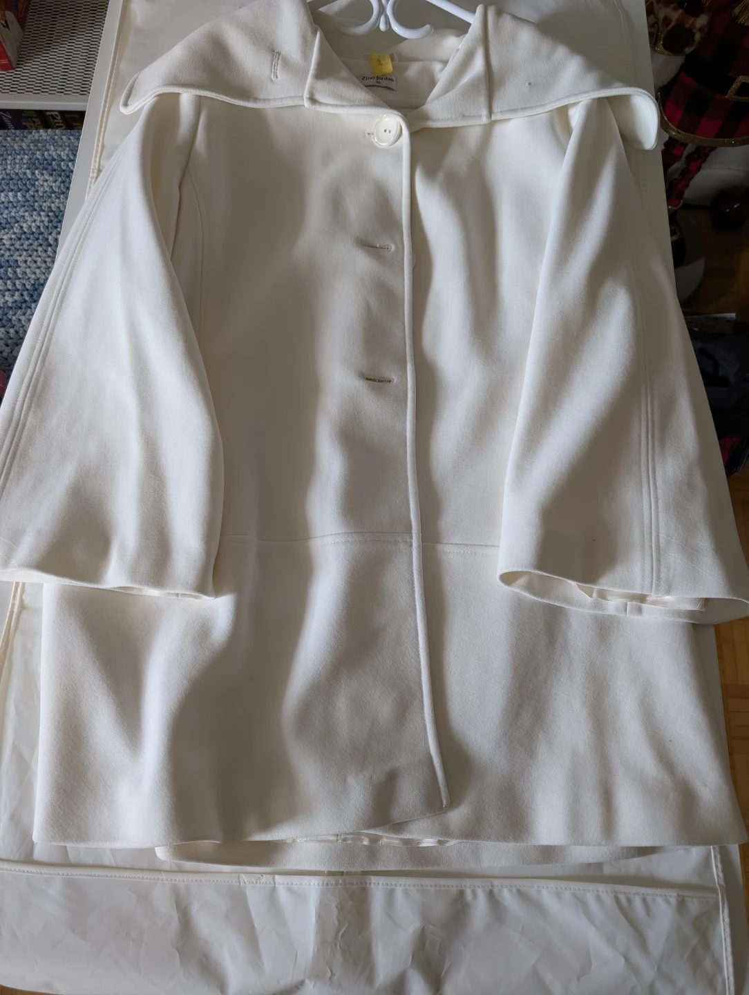Beautiful white cream coat