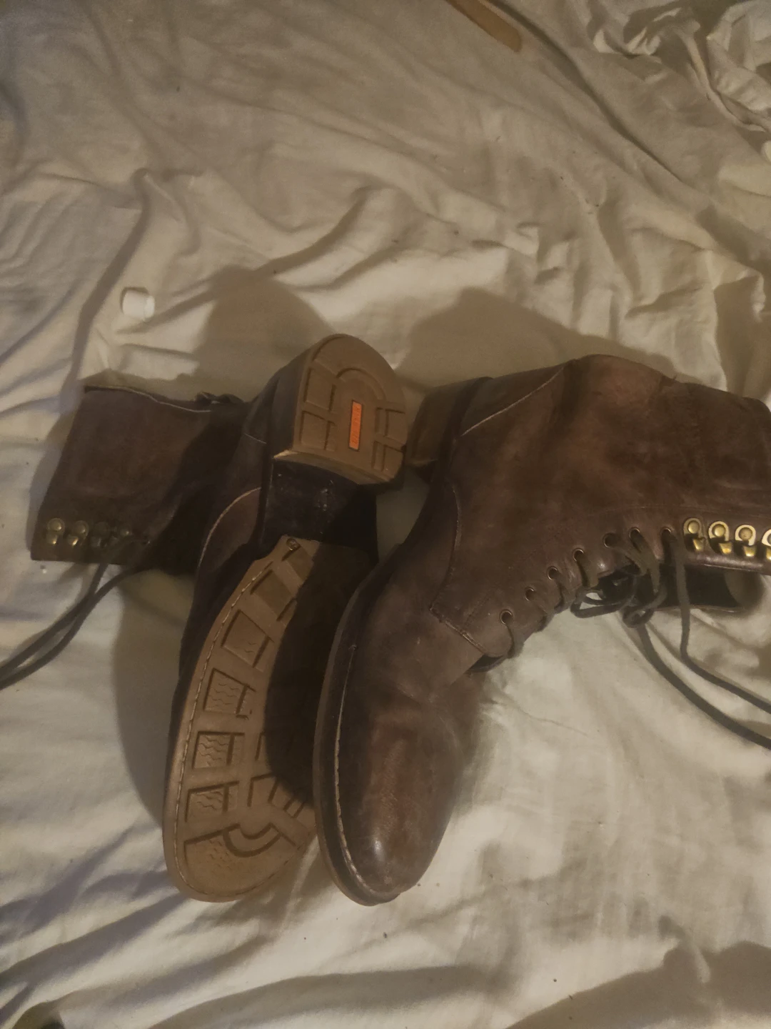 Men's Brown Lace-Up Ankle Boots