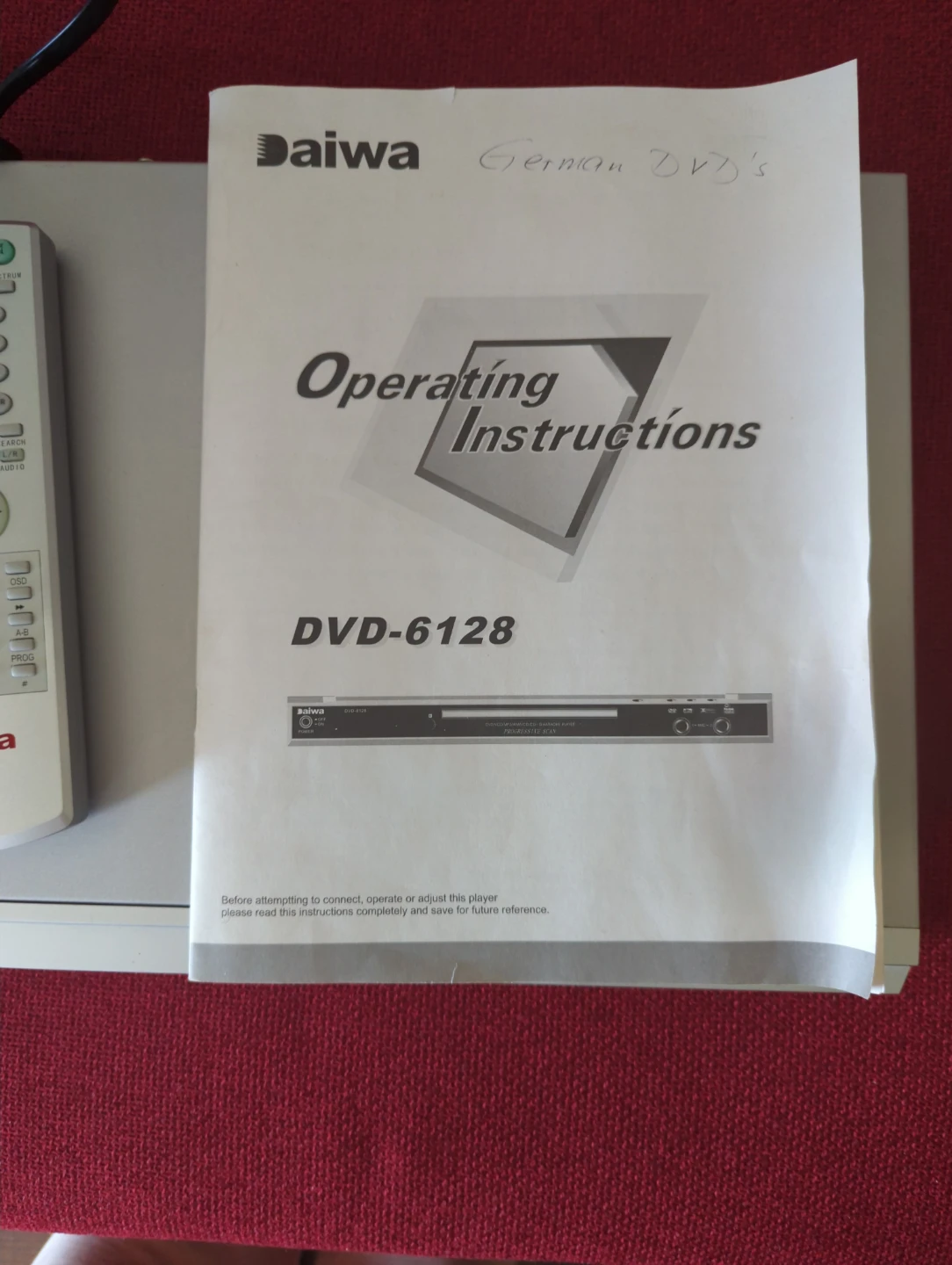 Daiwa DVD-8128 Multi-format Player - photo 2