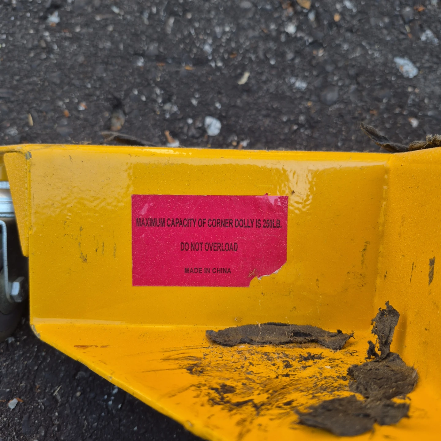 Set of 2 Yellow Corner Dolly Dollies 250lb Capacity - photo 4