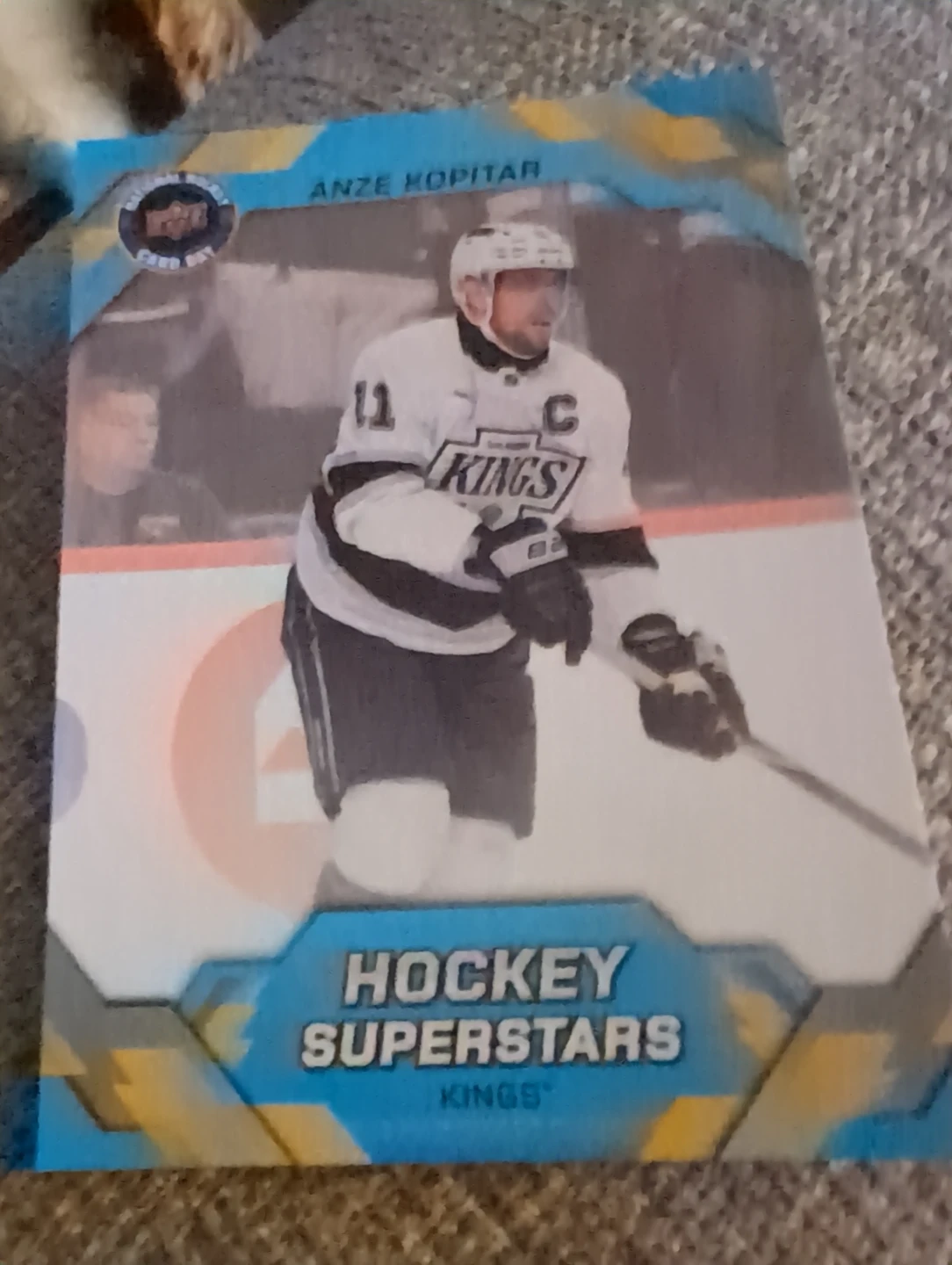 Anze Kopitar Hockey Superstars Card