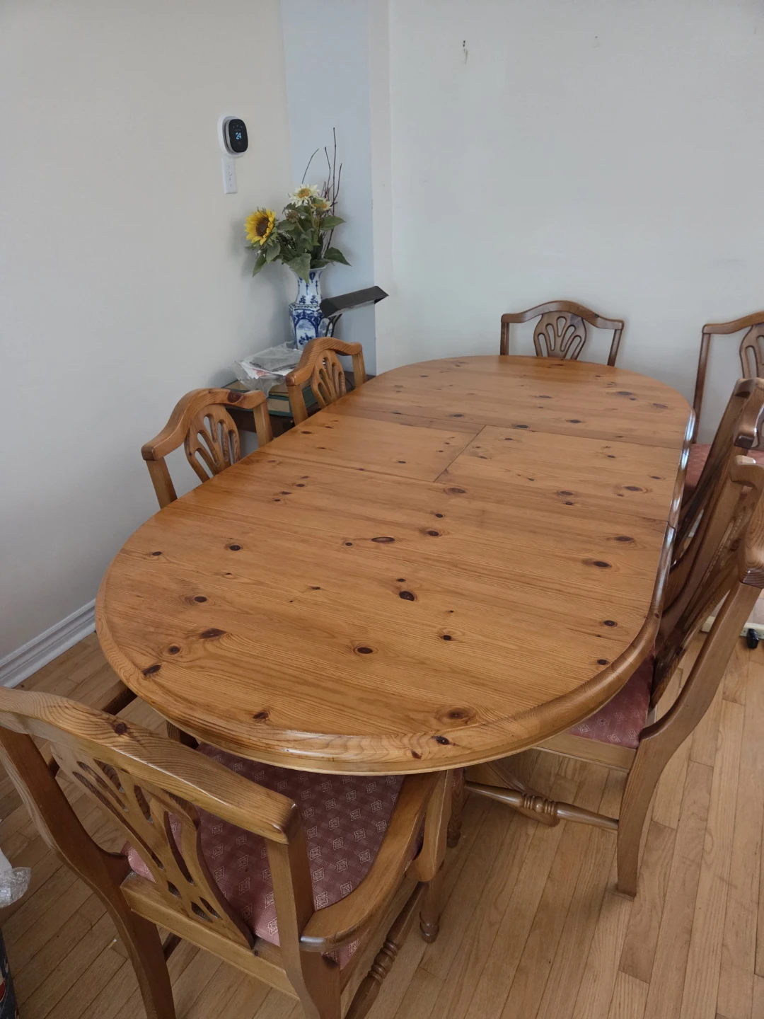 Wooden Dining Table with 6 Chairs - photo 3