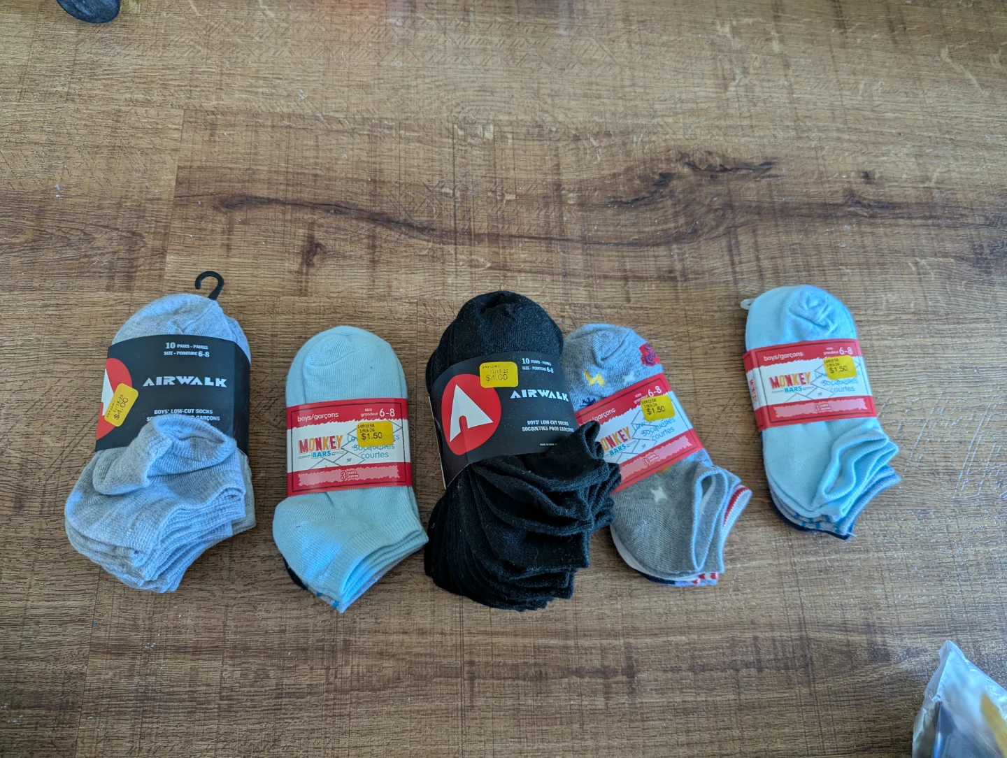 Boys' socks 3-6