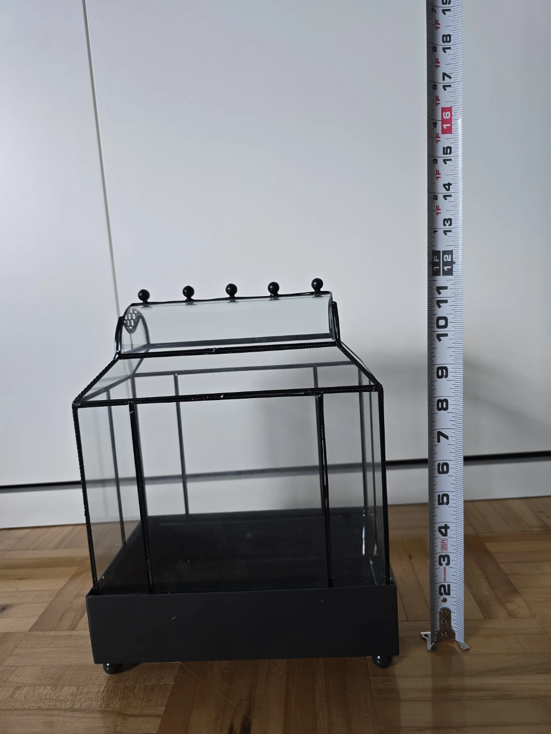 Glass Terrarium Decorative Display Case - photo 2