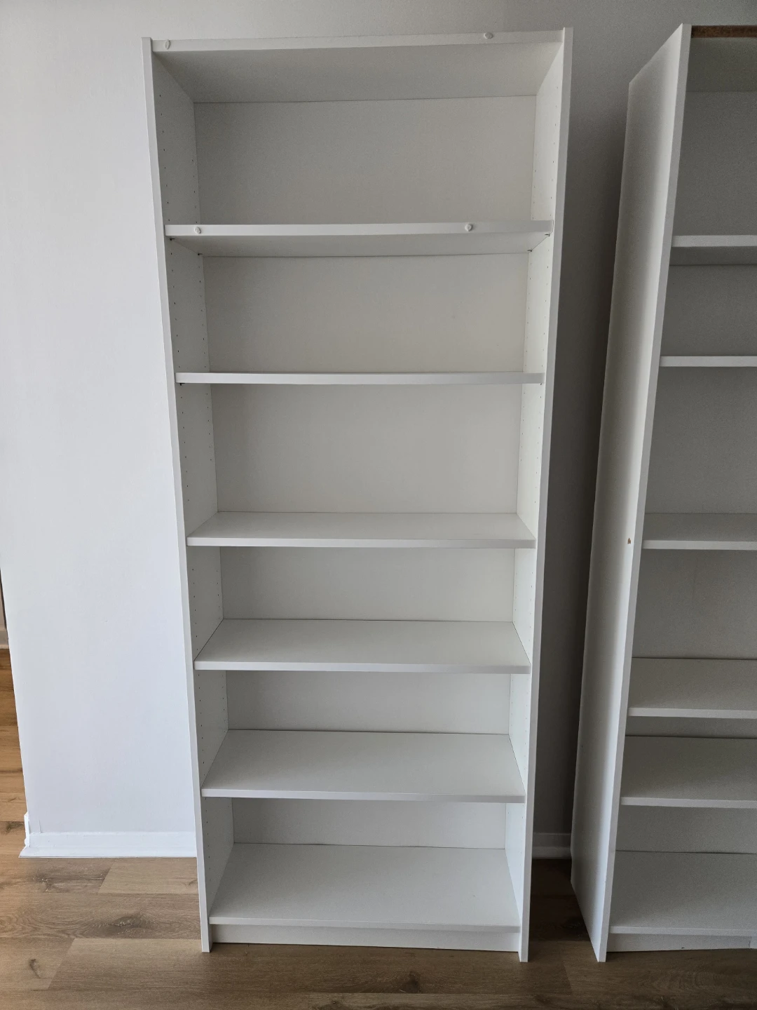 White Bookshelf