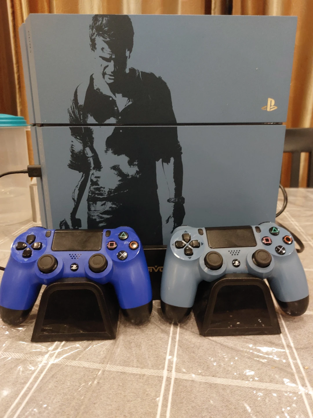 PlayStation 4 Uncharted Edition Console with 2 Controllers