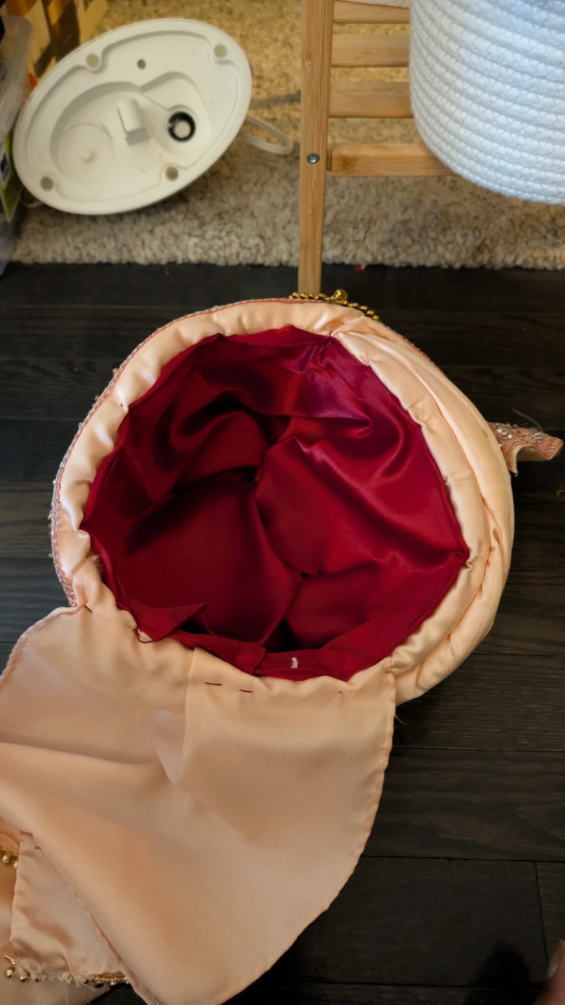 Pink Sequin & Feather Embellished Turban - photo 3