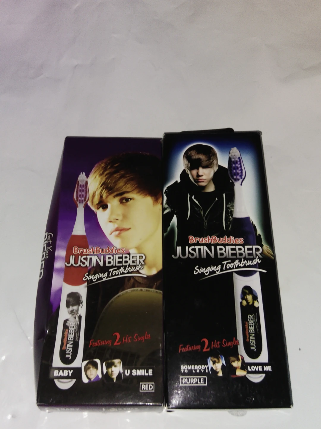 BrushBuddies Justin Bieber Singing Toothbrush (2 Pack)