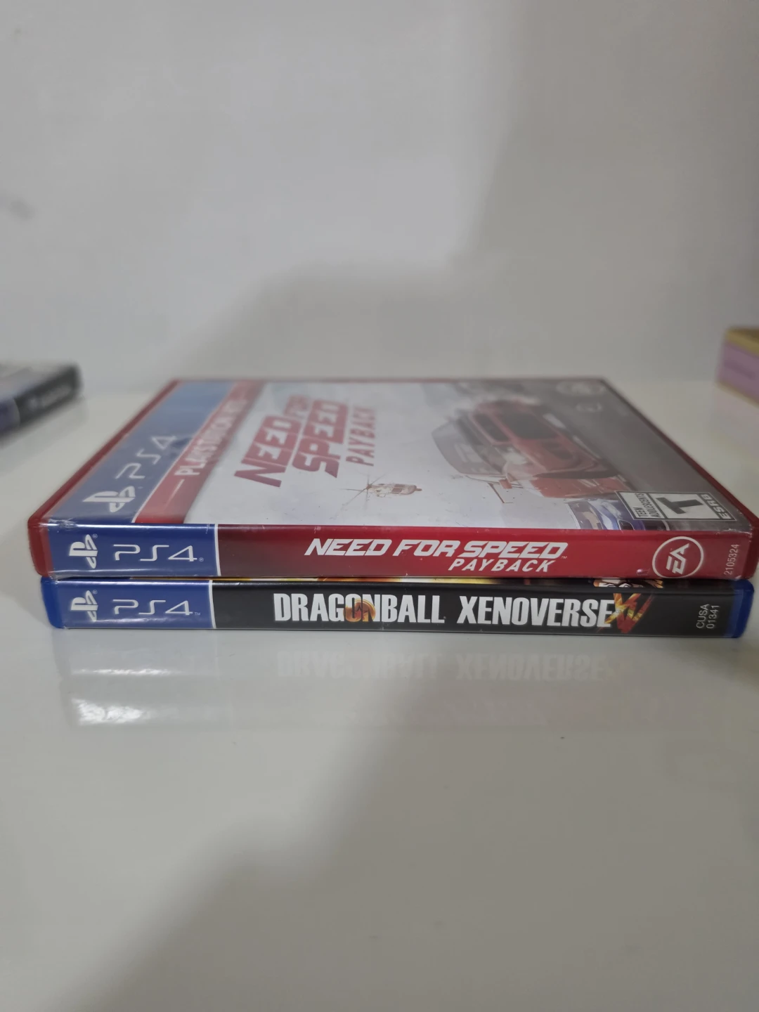 PS4 Need for Speed Payback & Dragonball Xenoverse Games