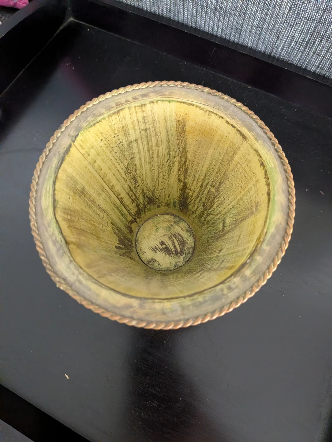 Vintage Decorative Vase with Tree Design - photo 2