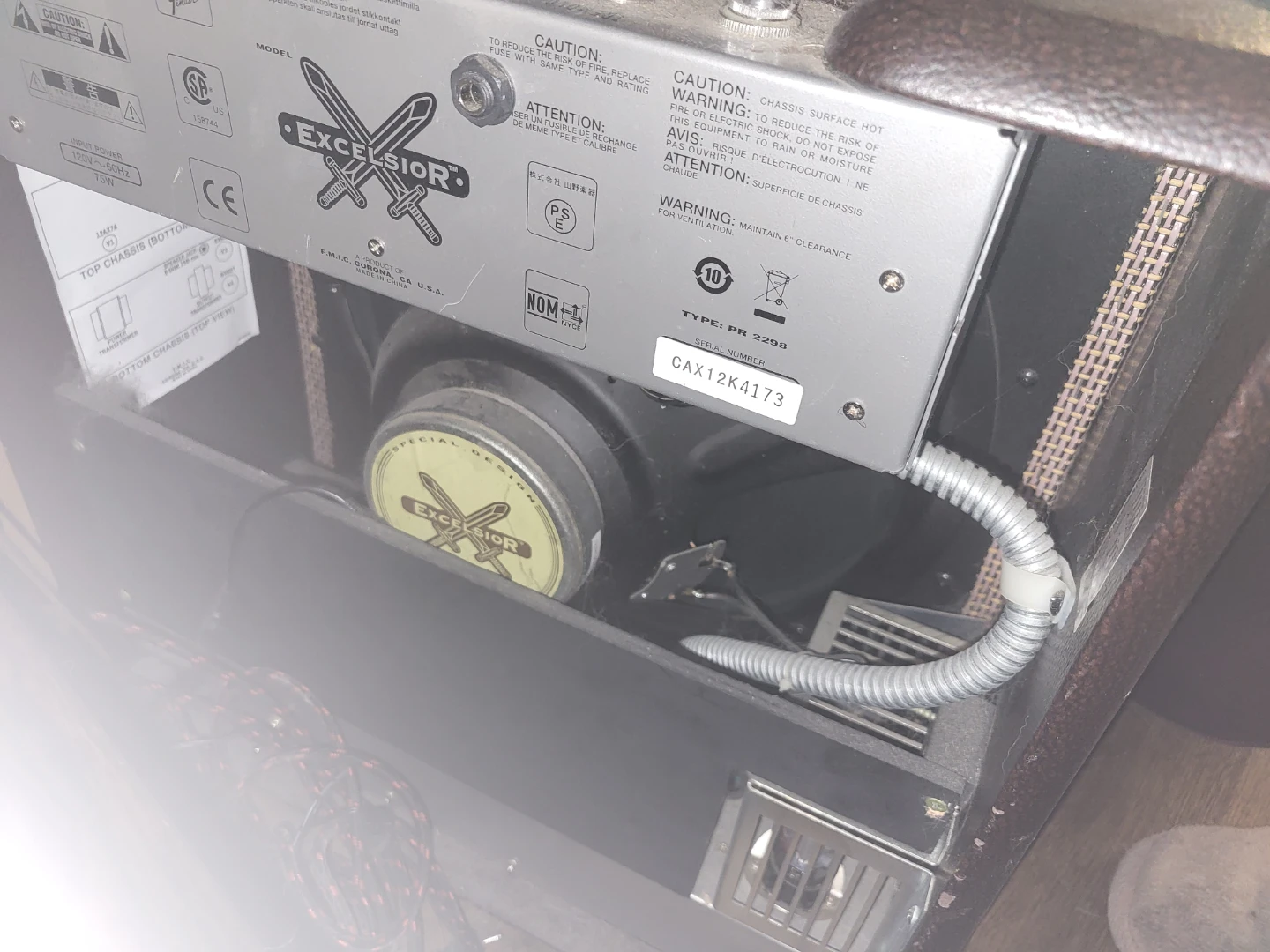 Fender Excelsior PR 2298 Guitar Amplifier - photo 2
