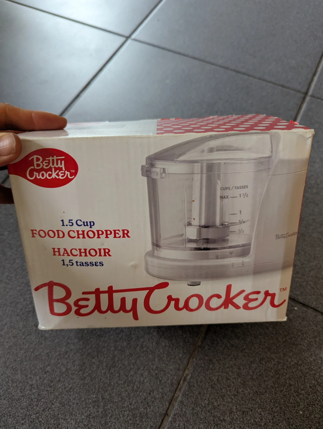 Betty Crocker 1.5 Cup Food Chopper
