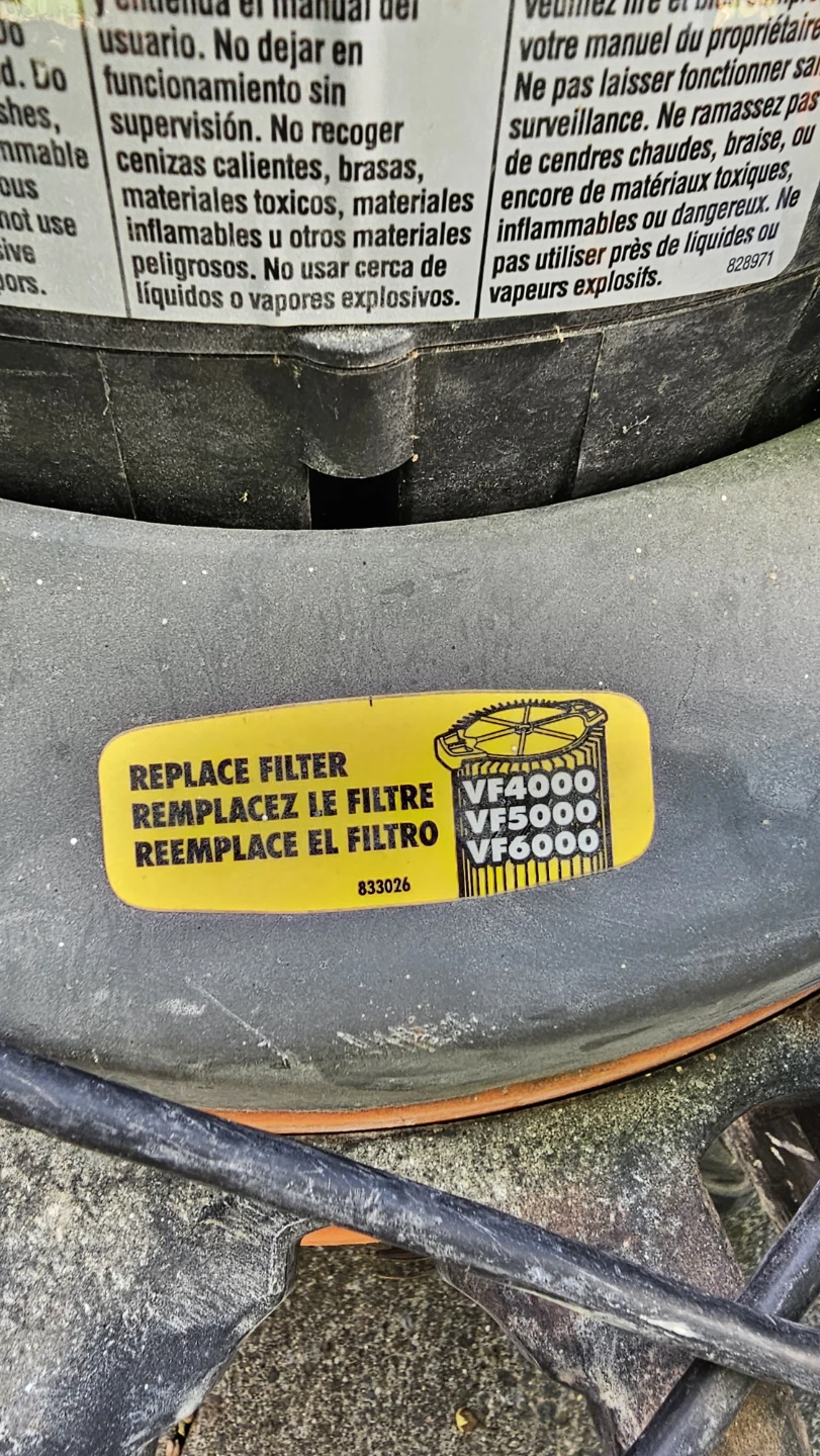 RIDGID Wet/Dry Shop Vac - photo 5