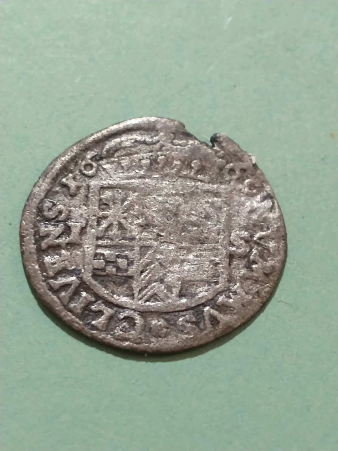 1669 German 2 Albus Silver Coin - Town of Jülich