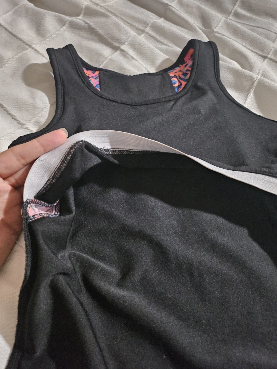 Everlast Women's Athletic Tank Top - Black/Multi-Color - Size M - photo 5