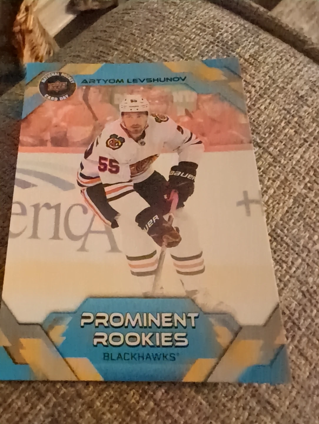 Artyom Levshunov Prominent Rookies Hockey Card