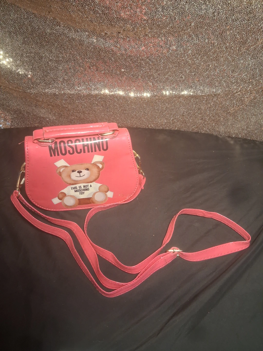 Moschino Teddy Bear Crossbody Bag