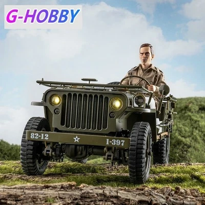 G-Hobby 1/6 Scale Military Jeep Toy