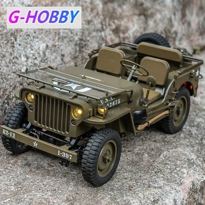 G-Hobby 1/6 Scale Military Jeep Toy - photo 5