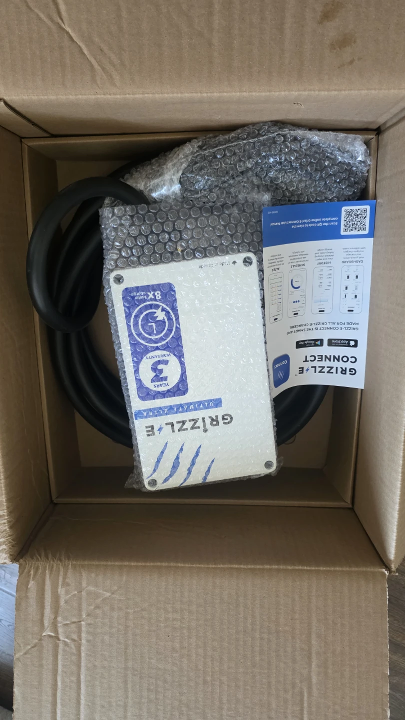 NEW Grizzl-E Ultimate Level 2 EV Fast Charger 48 Amp, Hardwired