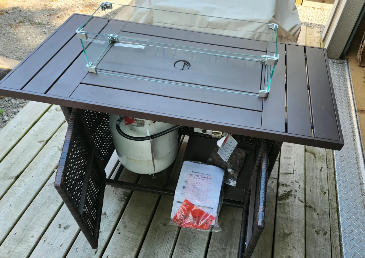 SOINMTY 43 Inch Propane Fire Pit Table - photo 4