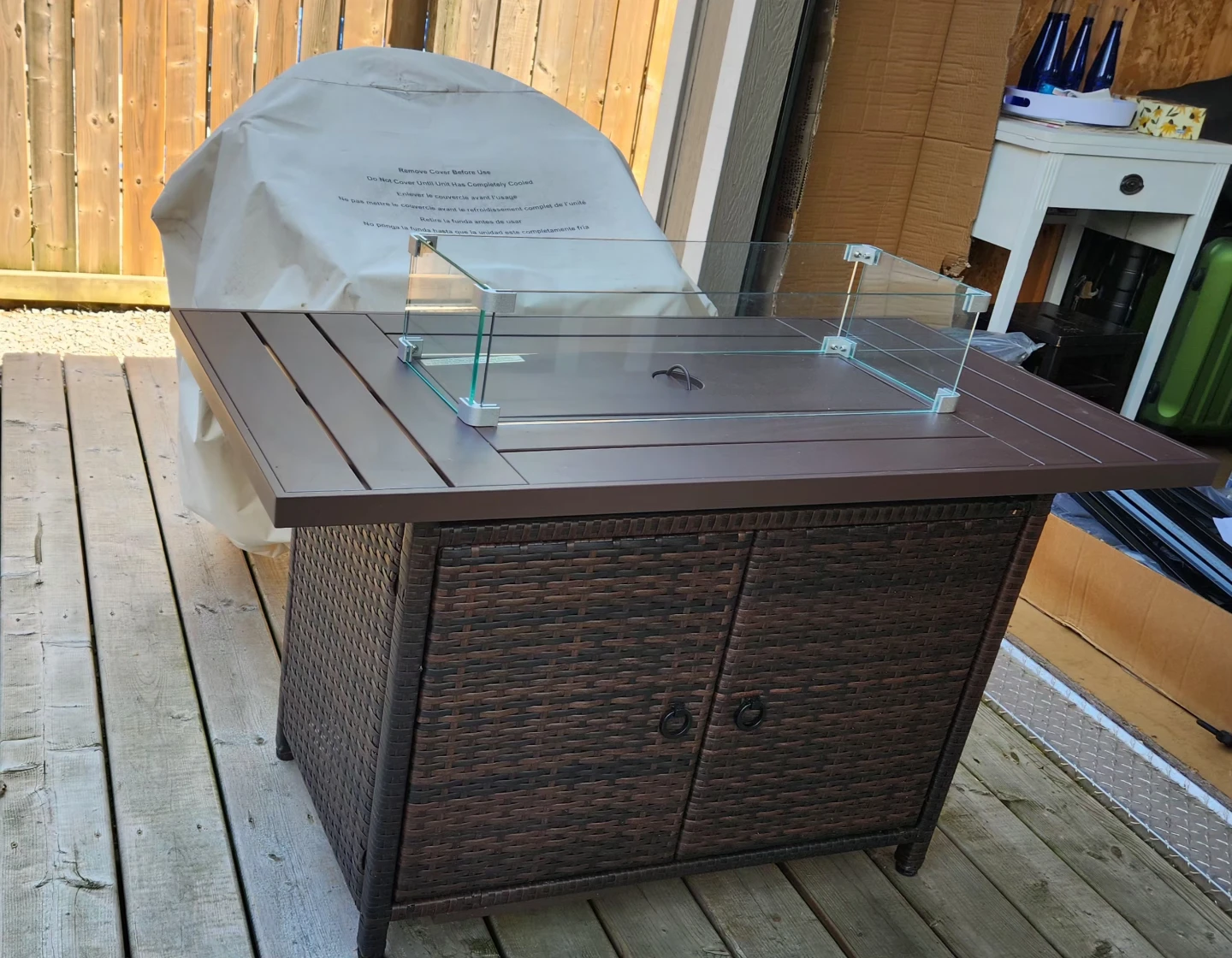 SOINMTY 43 Inch Propane Fire Pit Table - photo 5