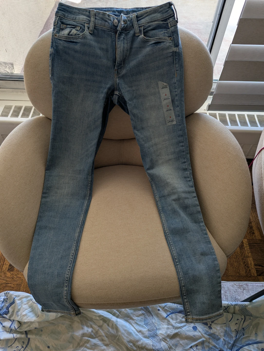 Brand new rockstar Old Navy midrise size 2 skinny - photo 4
