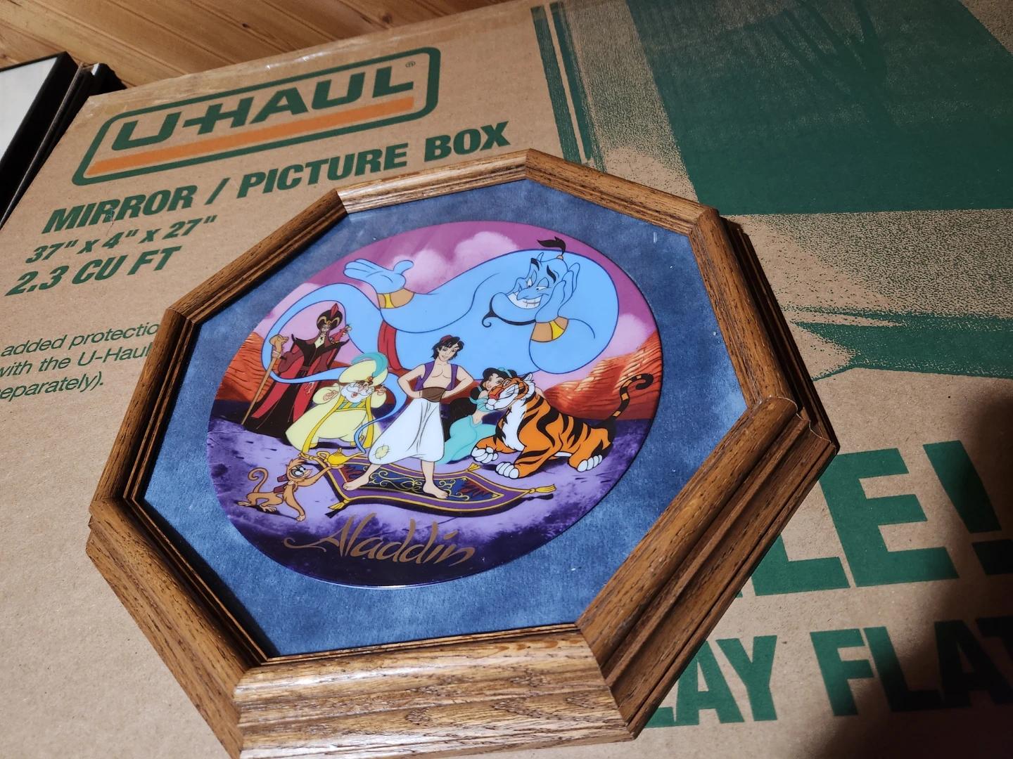Disney Aladdin Commemorative Limited Edition Porcelain Plate