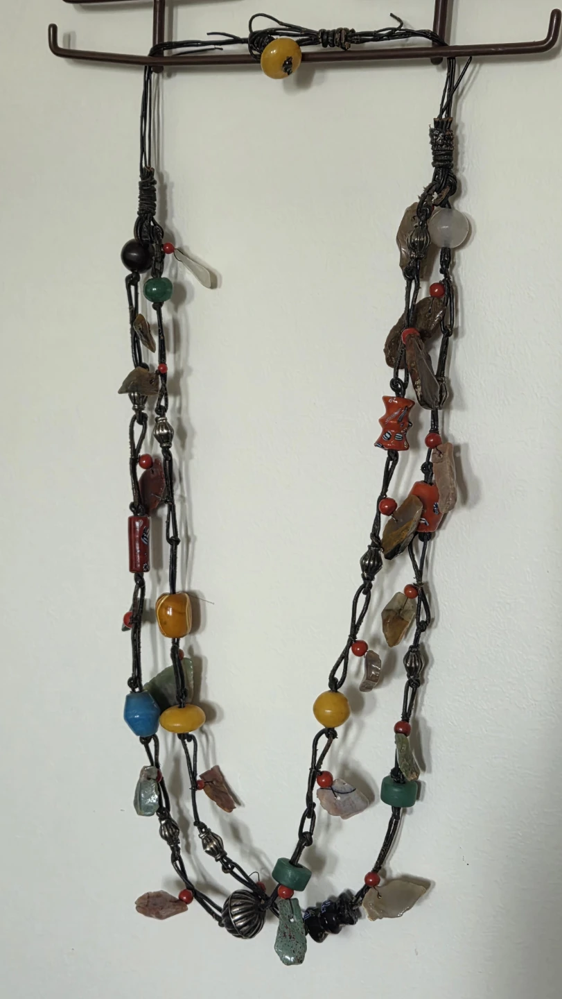Vintage Necklace with Assorted stones - photo 2