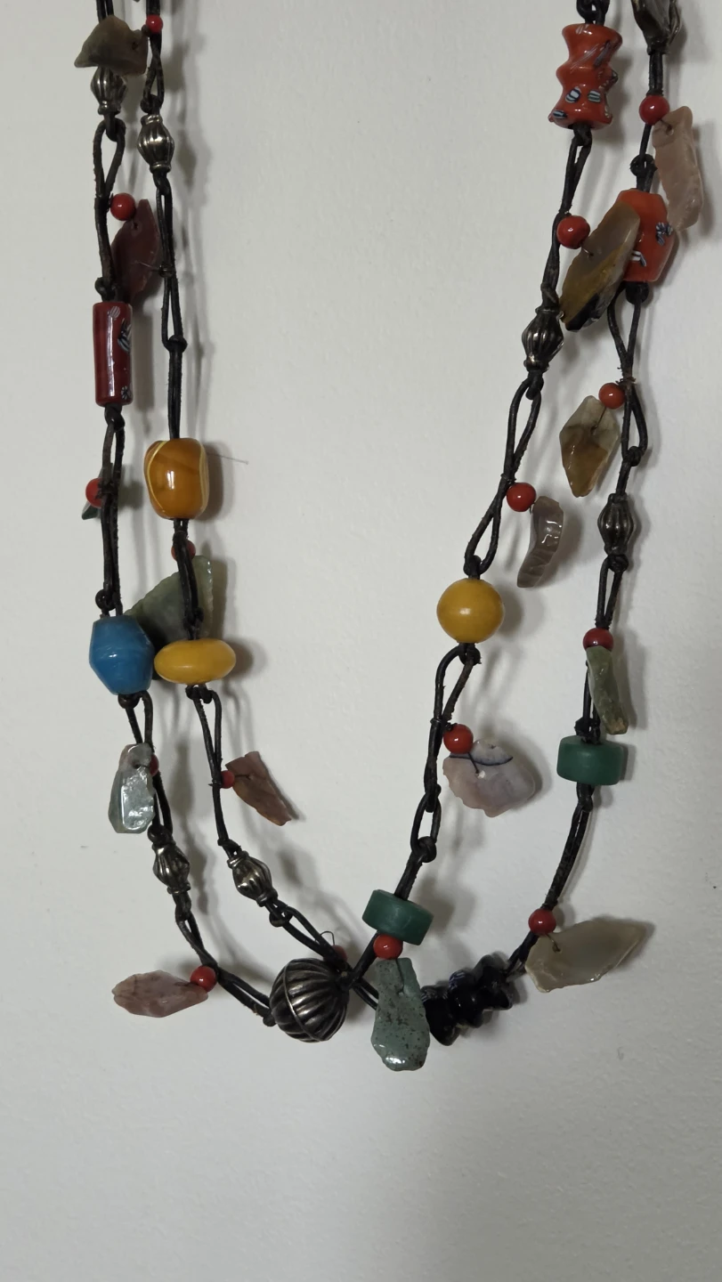 Vintage Necklace with Assorted stones - photo 3