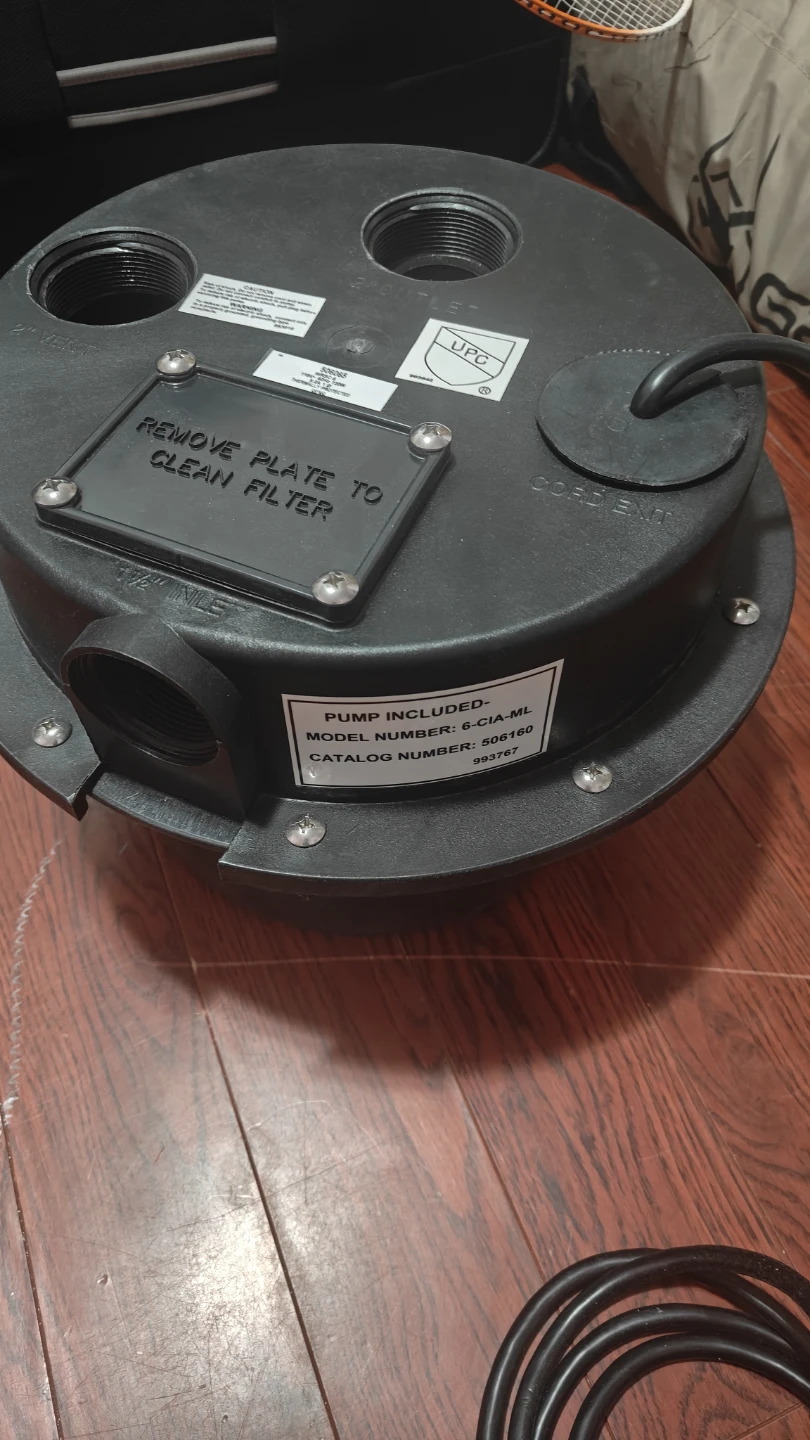 Little Giant Drainosaur 1/3 CV Sump Pump System - photo 4