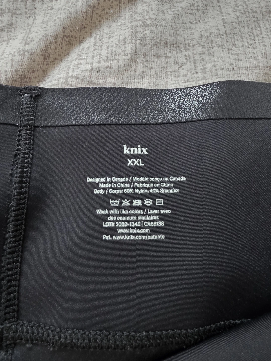 Knix Black High-Rise Leggings Size XXL - photo 2